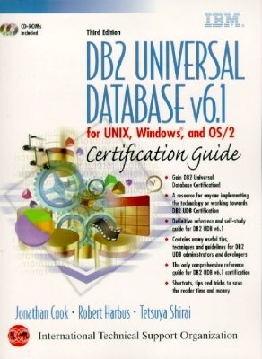 DB2 Universal Database V6.1 for Unix, Windows and OS/2  Certification Guide