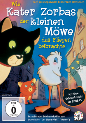 Wie Kater Zorbas der kleinen Möwe Lucky das Fliegen beibrachte, 1 DVD