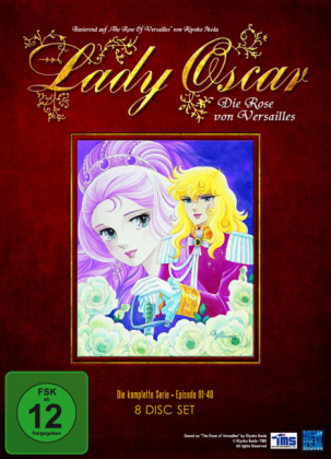 Lady Oscar - Die Rose von Versailles, Komplette Serie, 8 DVDs