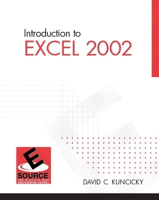Introduction to Excel 2002 - David Kuncicky