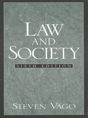Law and Society - Steven Vago