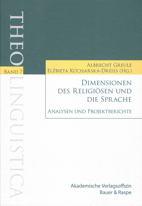 Dimensionen des Religi&ouml;sen und die Sprache - 