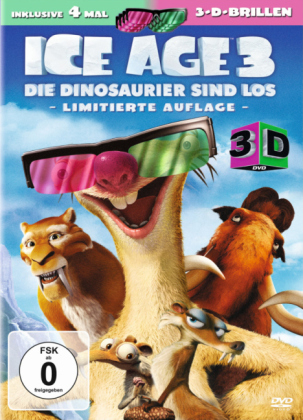 Ice Age 3, Die Dinosaurier sind los (Blue Sky), 1 DVD - 