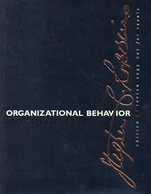 Organizational Behavior-E-Business Updated Edition - Stephen P. Robbins