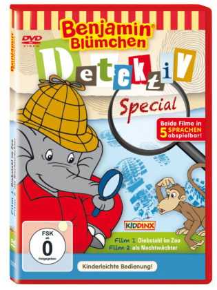 Benjamin Bl&uuml;mchen - Detektiv-Special, 1 DVD