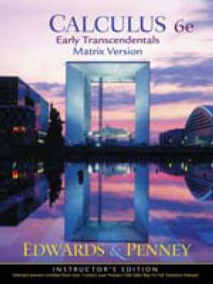 Calculus Early Transcendent Ve