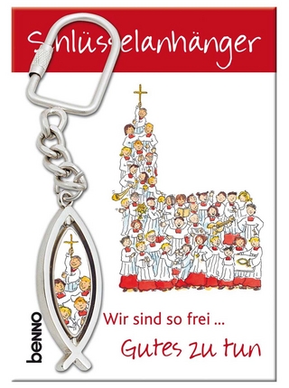 Schlüsselanhänger Ministranten 'Wir sind so frei…'