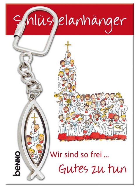 Schl&uuml;sselanh&auml;nger Ministranten 'Wir sind so frei&hellip;'