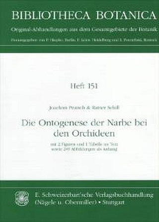 Die Ontogenese der Narbe bei den Orchideen