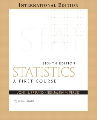 Statistics - John E. Freund, Benjamin M. Perles