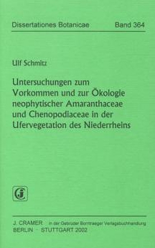 Untersuchungen zum Vorkommen und zur Ökologie neophytischer Amaranthaceae und Chenopodiaceae in der Ufervegetation des Niederrheins