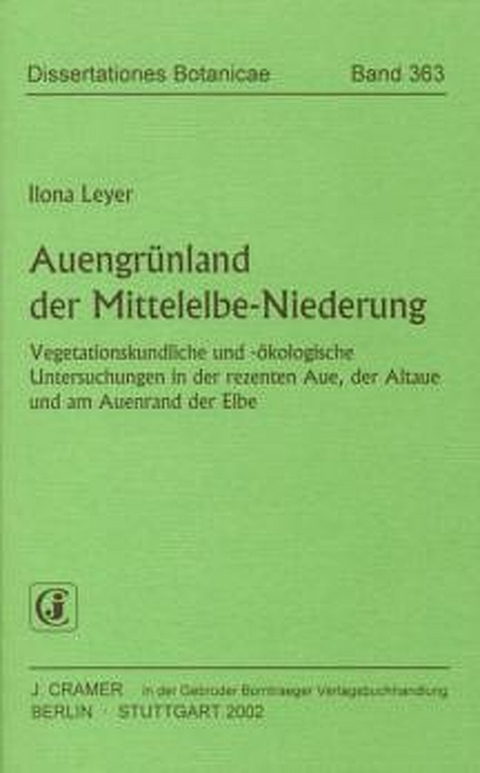 Auengr&uuml;nland der Mittelelbe-Niederung - Ilona Leyer