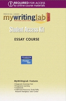 MyLab Writing -- Standalone Access Card -- Essay Course -  Pearson Education, . . Pearson Education