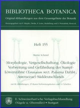 Morphologie, Vergesellschaftung, Ökologie, Verbreitung und Gefährdung der Sumpf-Löwenzähne (Taraxacum sect. Palustria Dahlst., Asteraceae) Süddeutschlands