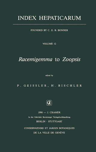 Index Hepaticarum / Racemigemma to Zoopsis