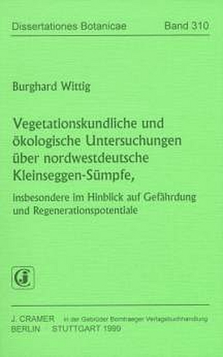 Vegetationskundliche und ökologische Untersuchungen über nordwestdeutsche Kleinseggen-Sümpfe