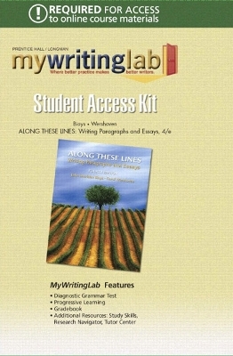 MyLab Writing -- Standalone Access Card -- for Along These Lines - John Sheridan Biays