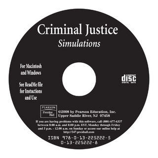 Criminal Justice Simulations Brief, CD-ROM