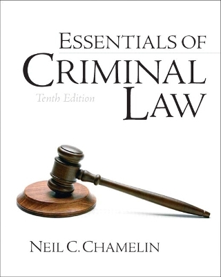 Essentials of Criminal Law - Neil E. Chamelin
