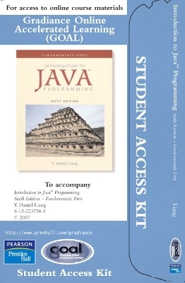 GOAL -- Access Card -- for Intro to Java Programming-Fundamentals First