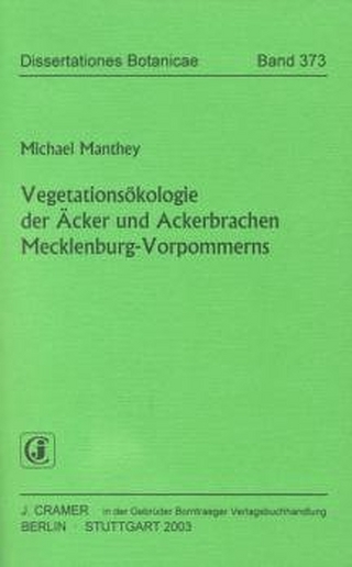 Vegetationsökologie der Äcker und Ackerbrachen Mecklenburg-Vorpommerns