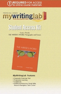 MyLab Writing -- Standalone Access Card -- for The Writer's World