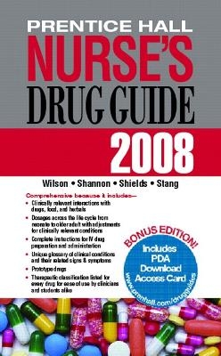 Prentice Hall Nurse's Drug Guide 2008