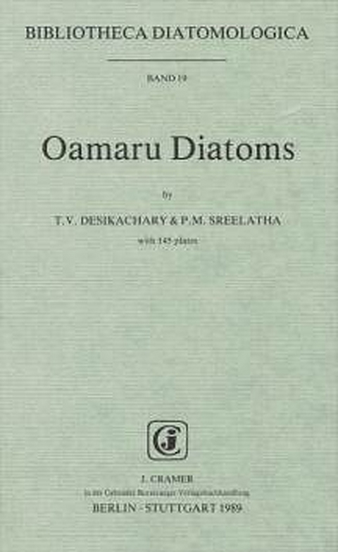 Oamaru Diatoms - T V Desikachary, P M Sreelatha