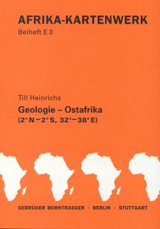 Afrika-Kartenwerk. Farbige Karten auf Speziallandkartenpapier. Dreisprachige Legenden / Serie E: Ostafrika (Kenya, Uganda, Tanzania) / Geologie - Ostafrika