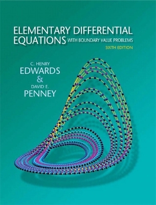 Elementary Differential Equations with Boundary Value Problems - C. Henry Edwards, David E. Penney