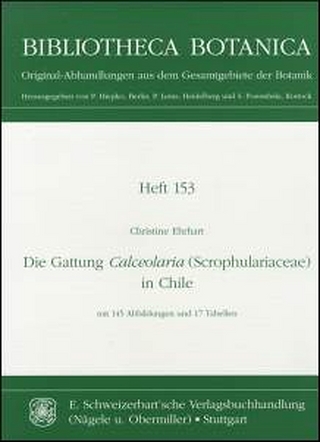 Die Gattung Calceolaria (Scrophulariaceae) in Chile