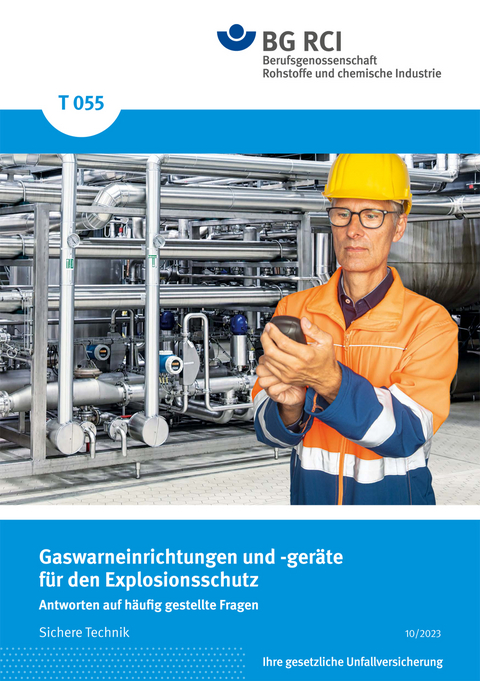 T 055 - Gaswarneinrichtungen und -ger&auml;te f&uuml;r den Explosionsschutz