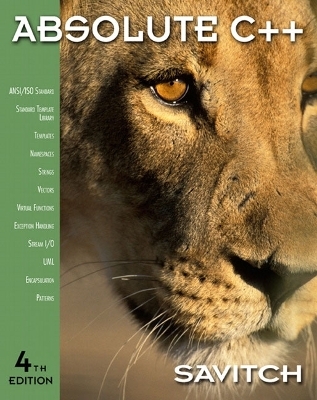 Absolute C++ - Walter Savitch