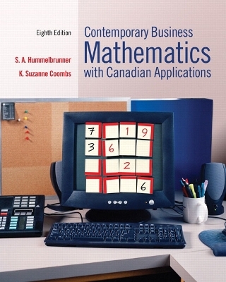 Contemporary Business Mathematics with Canadian Applications