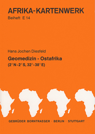 Afrika-Kartenwerk. Farbige Karten auf Speziallandkartenpapier. Dreisprachige Legenden / Serie E: Ostafrika (Kenya, Uganda, Tanzania) / Geomedizin. 1:1 Mill / Geomedizin Ostafrika