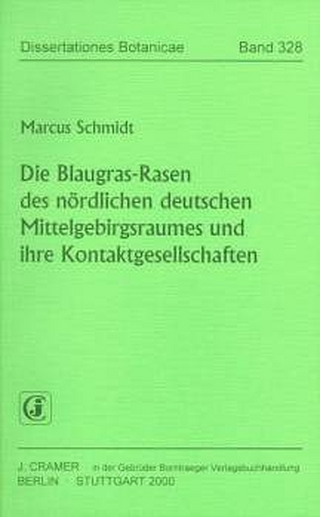 Die Blaugras-Rasen des nördlichen deutschen Mittelgebirgsraumes und ihre Kontaktgesellschaften