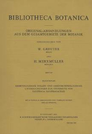 Embryologische, pollen- und samenmorphologische Untersuchungen zur Systematik von Saxifraga (Syxifragaceae)