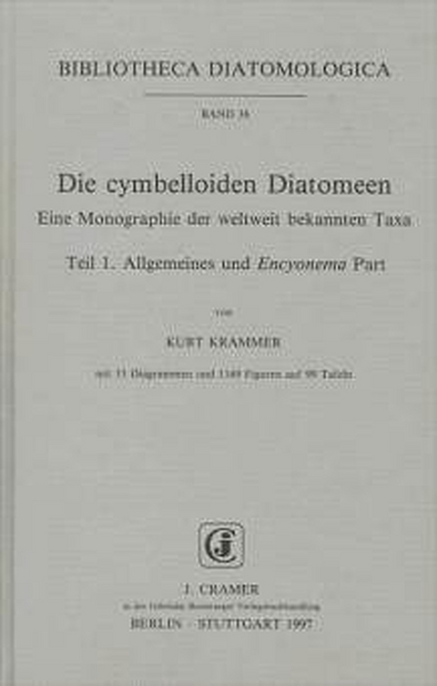 Die cymbelloiden Diatomeen - Kurt Krammer