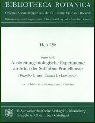 Ausbreitungsbiologische Experimente an Arten der Subtribus Prunellineae (Prunella L. und Cleonia L.; Lamiaceae)