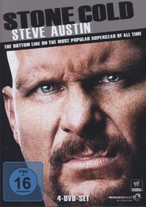 STONE COLD STEVE AUSTIN, 4 DVDs