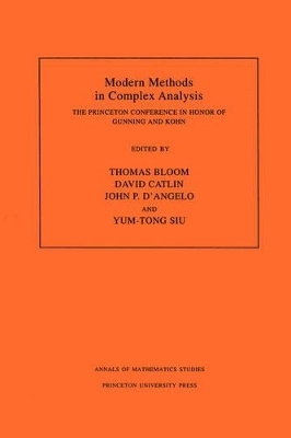 Modern Methods in Complex Analysis - 