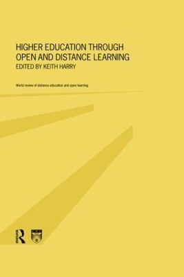 Higher Education Through Open and Distance Learning - 