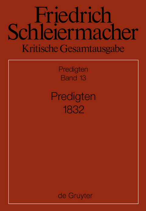 Predigten 1832 - 