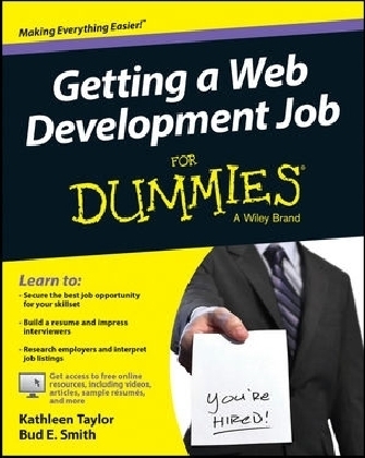 Getting a Web Development Job For Dummies - Kathleen Taylor, Bud E. Smith