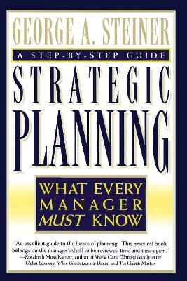 Strategic Planning - George A. Steiner