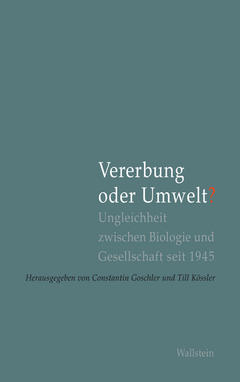 Vererbung oder Umwelt? - 