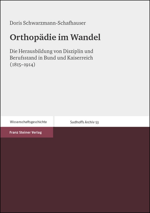Orthop&auml;die im Wandel - Doris Schwarzmann-Schafhauser