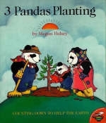 Three Pandas Planting - Megan Halsey