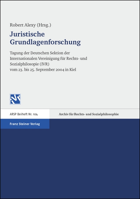 Juristische Grundlagenforschung