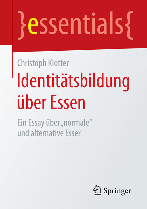 Identit&auml;tsbildung &uuml;ber Essen - Christoph Klotter